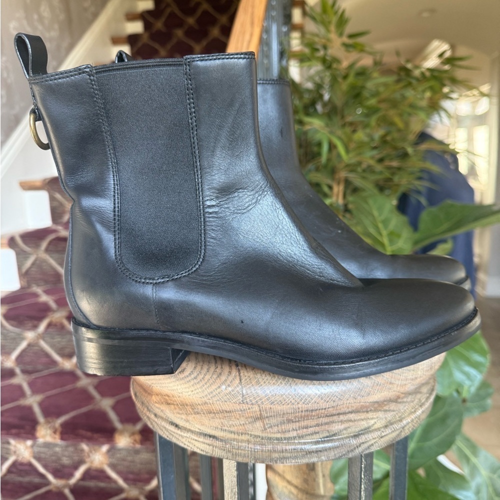 COLE HAAN ladies waterproof black booty size 8 very good condition - Picture 7 of 13